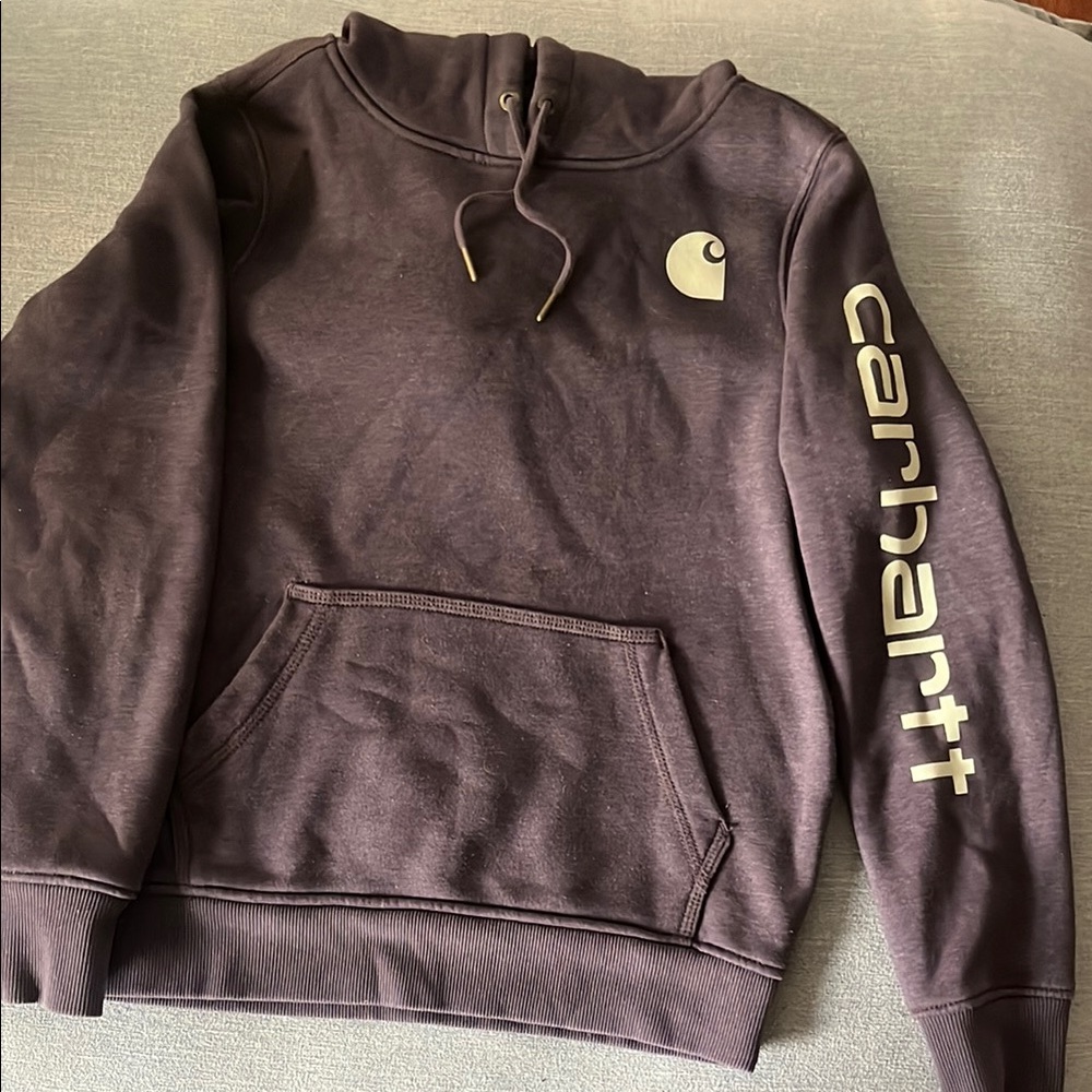 Carhartt Purple Hoodie with Logo